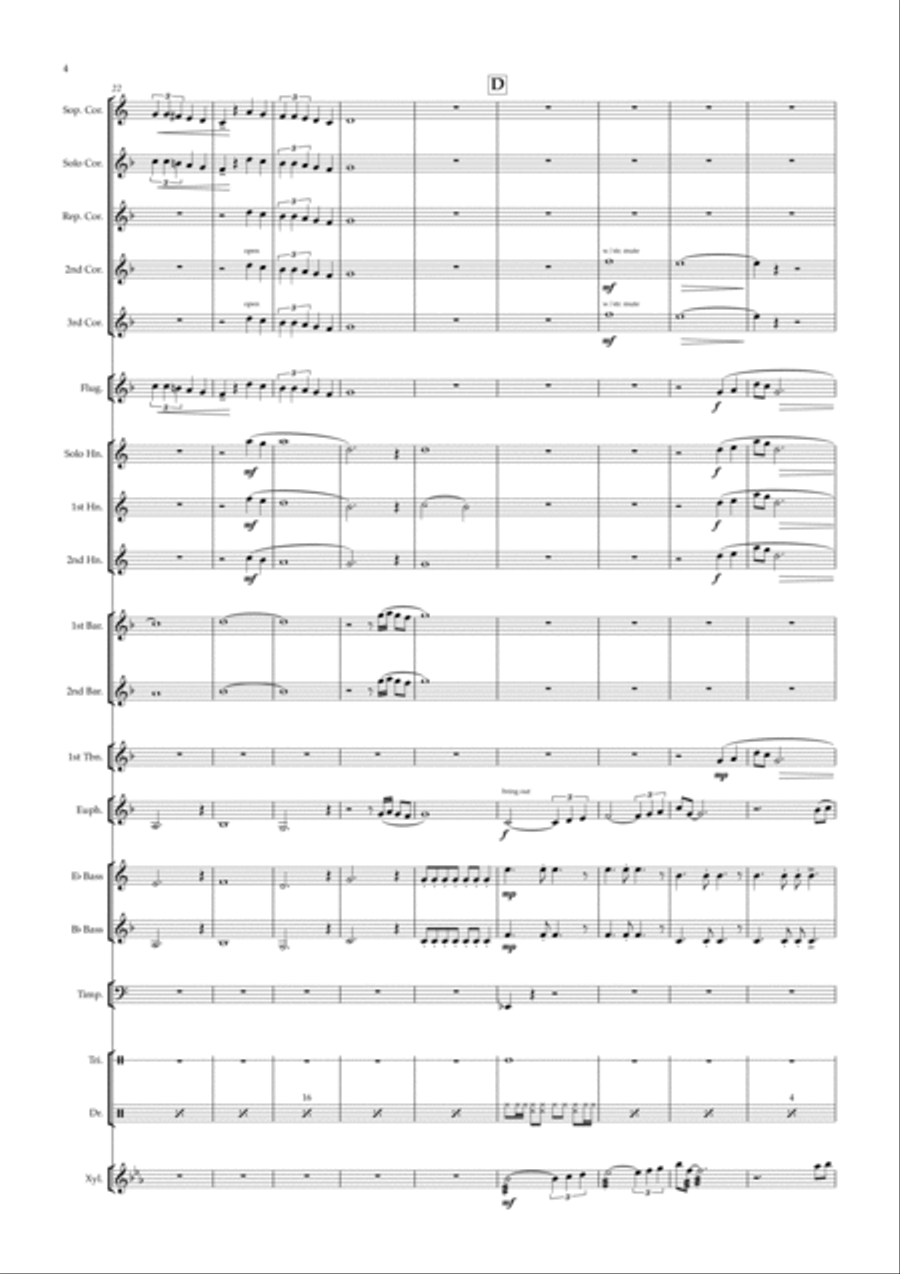 Atlantis Large Ensemble scores gallery preview page 4