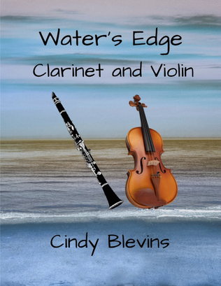 Book cover for Water's Edge, Clarinet and Violin