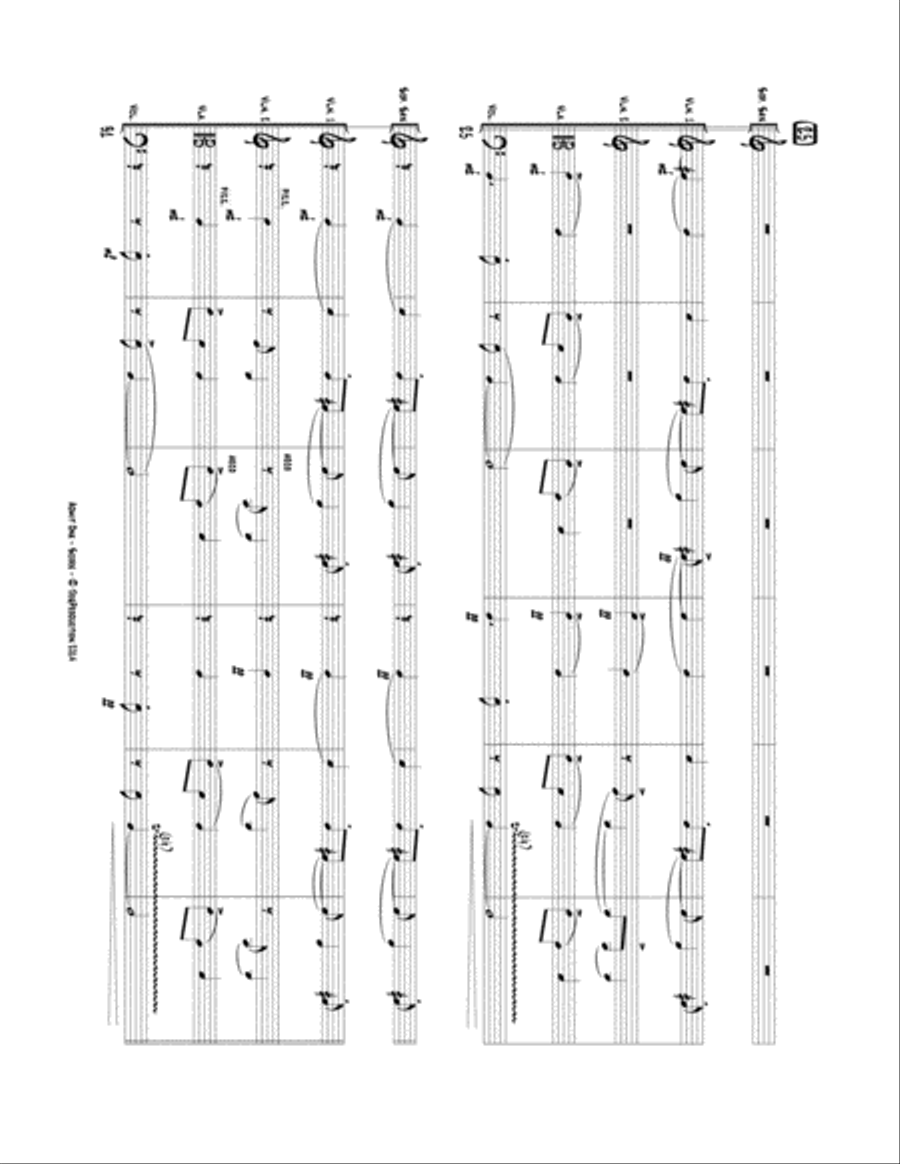 Admit One Chamber Orchestra scores gallery preview page 4