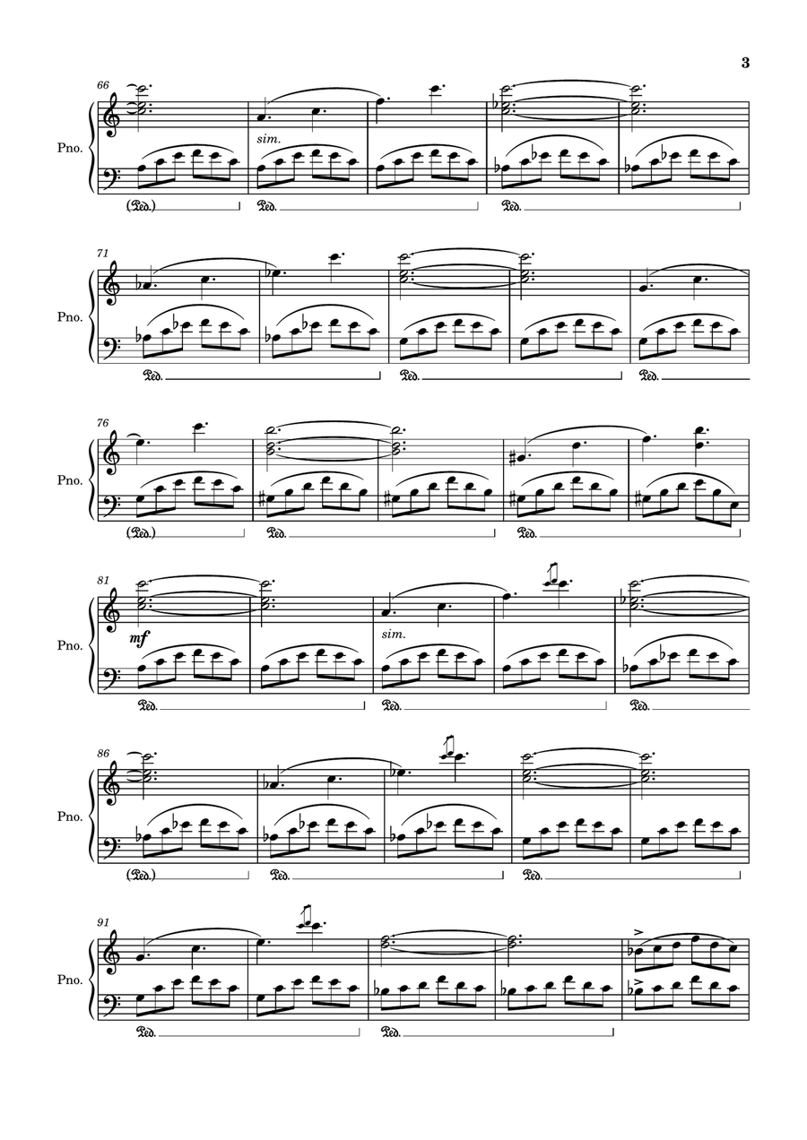 Op.3 No.1-3 by In Son Zeng Piano Method scores gallery preview page 4