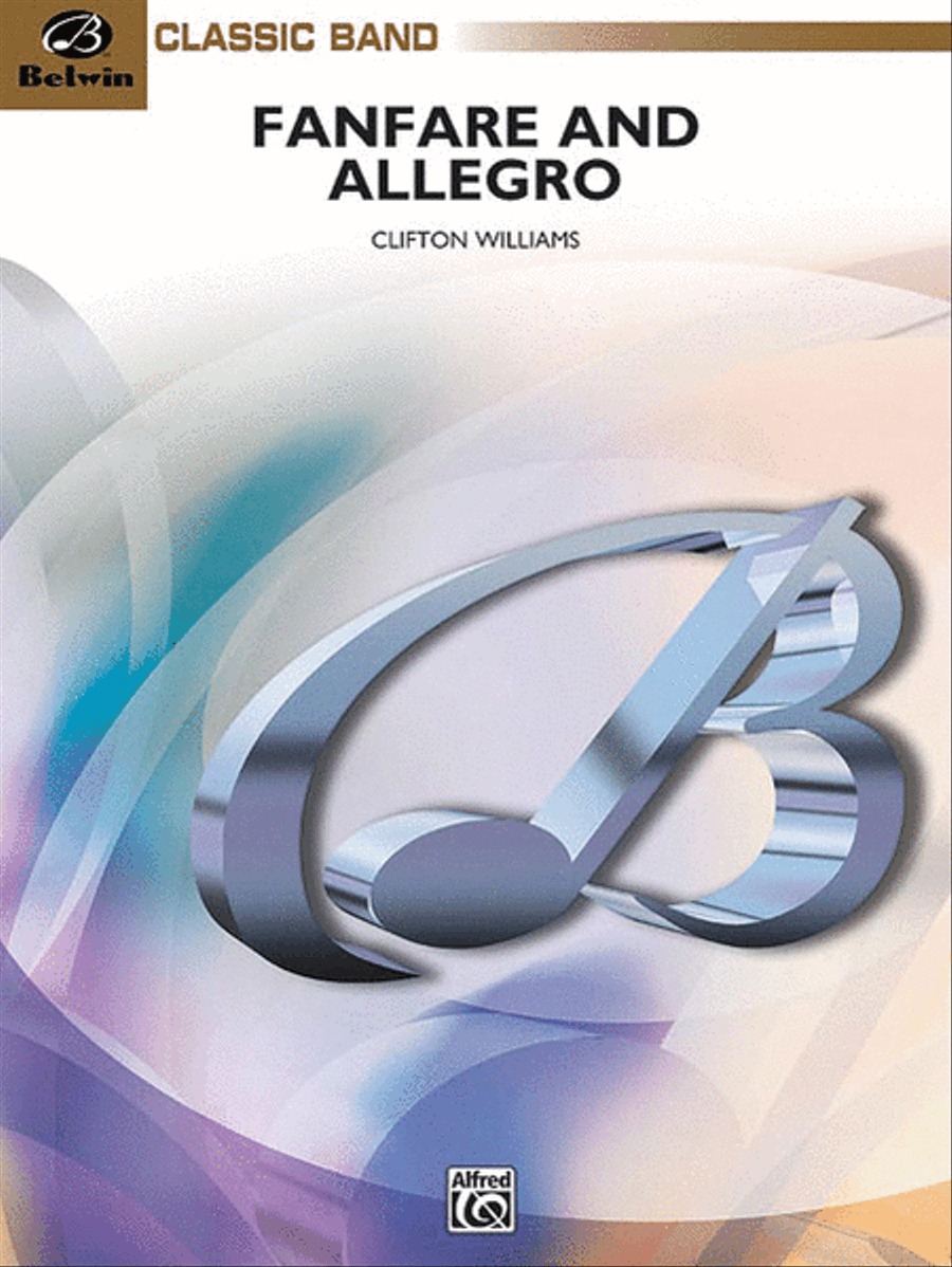 Fanfare and Allegro Concert Band scores gallery preview page 1