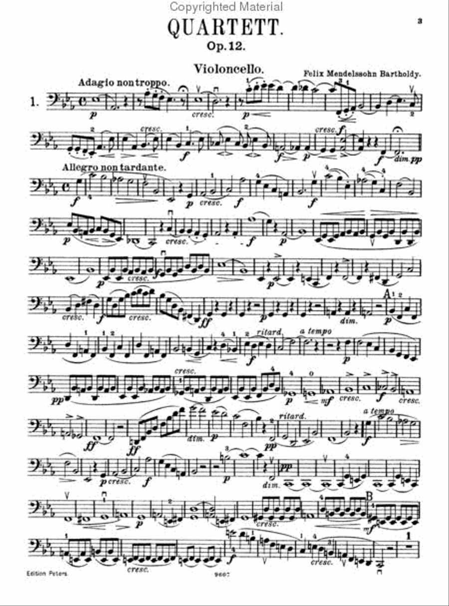 String Quartets, Complete Edition String Quartet scores gallery preview page 6