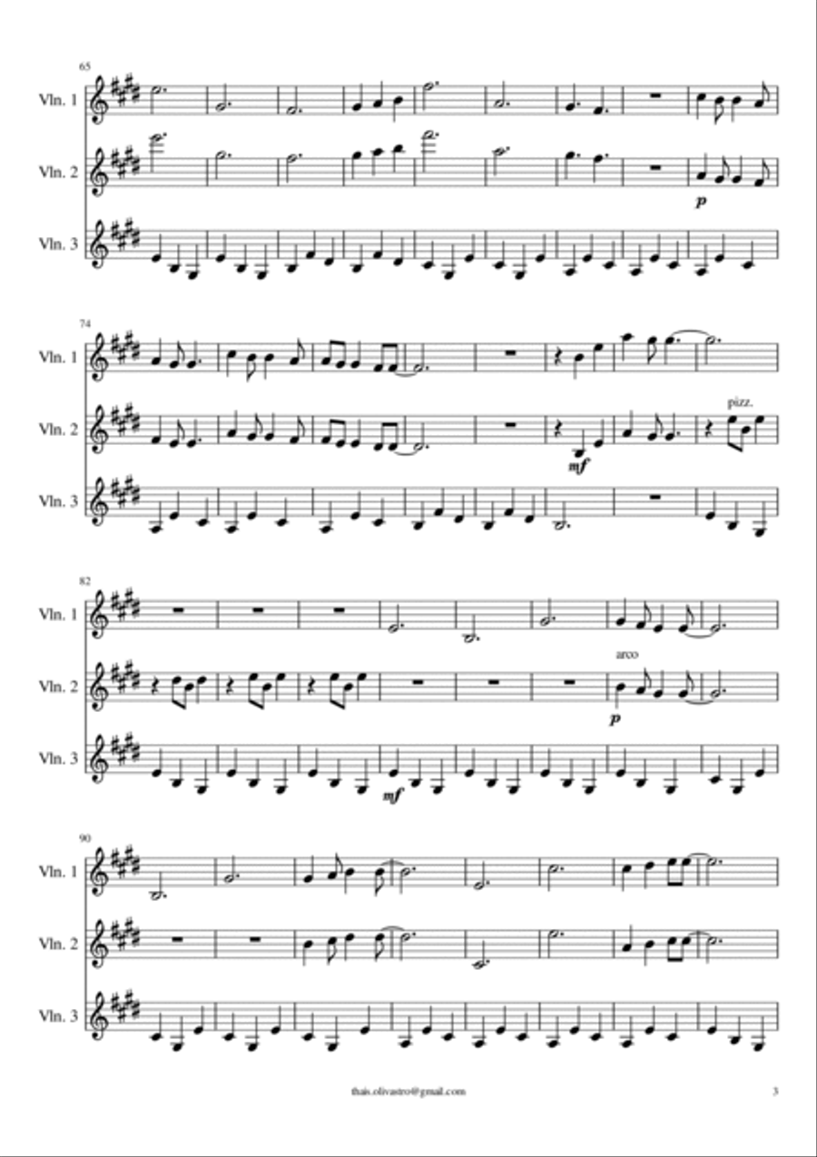 Unsaid Emily String Trio scores gallery preview page 3