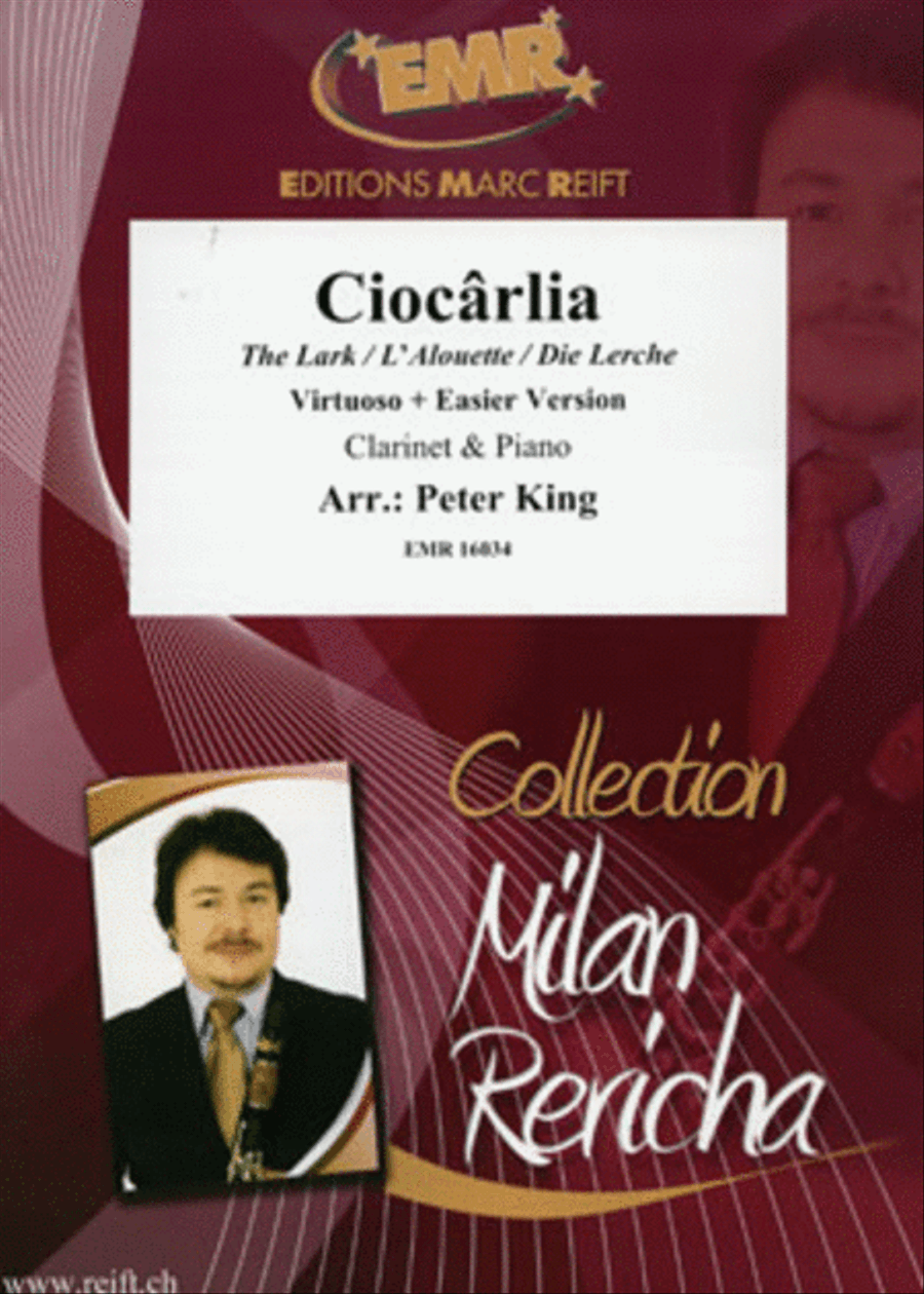 Ciocarlia Clarinet Solo scores gallery preview page 1