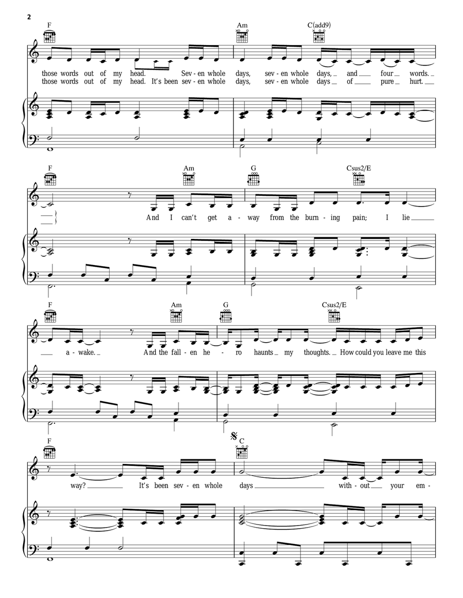 If You Say So Acoustic Guitar scores gallery preview page 2