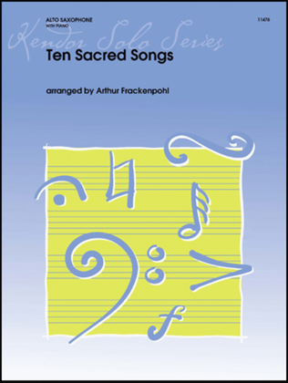 Book cover for Ten Sacred Songs