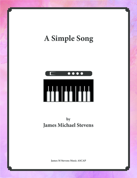 A Simple Song - Flute & Piano image number null