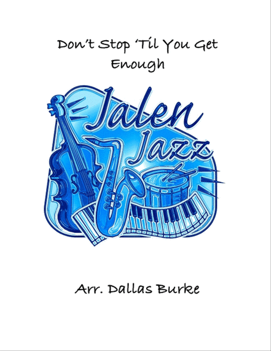 Don't Stop 'Till You Get Enough Jazz Ensemble scores gallery preview page 1