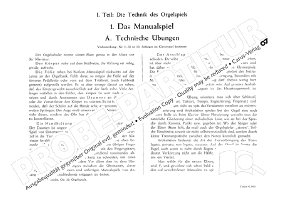 Orgelschule Orgelschule Organ scores gallery preview page 28