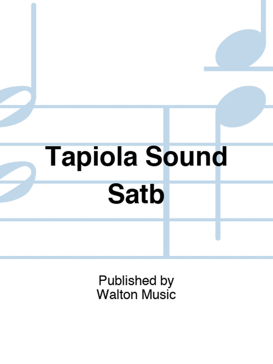 Tapiola Sound Satb