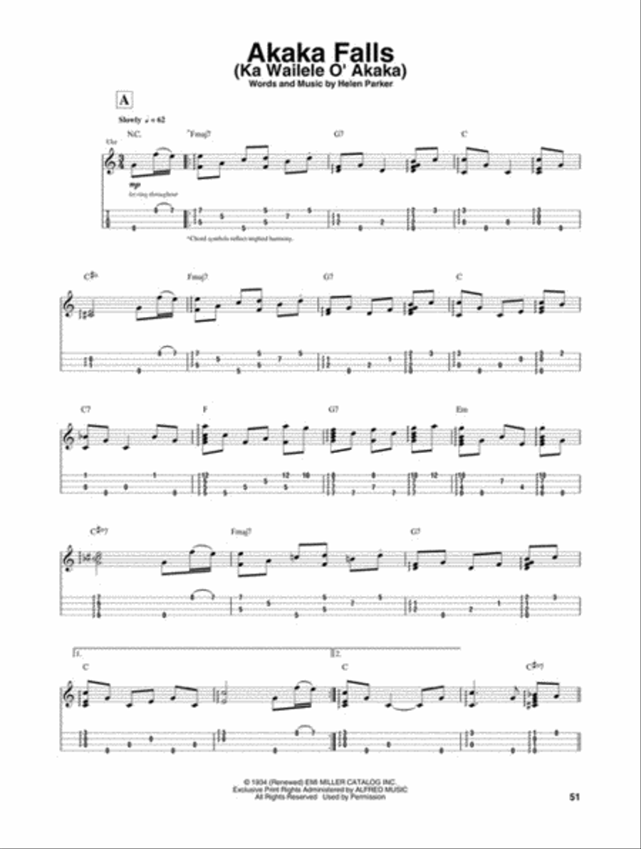 Jake Shimabukuro – Grand Ukulele Electric Guitar scores gallery preview page 5