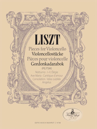 Book cover for Pieces for Violoncello