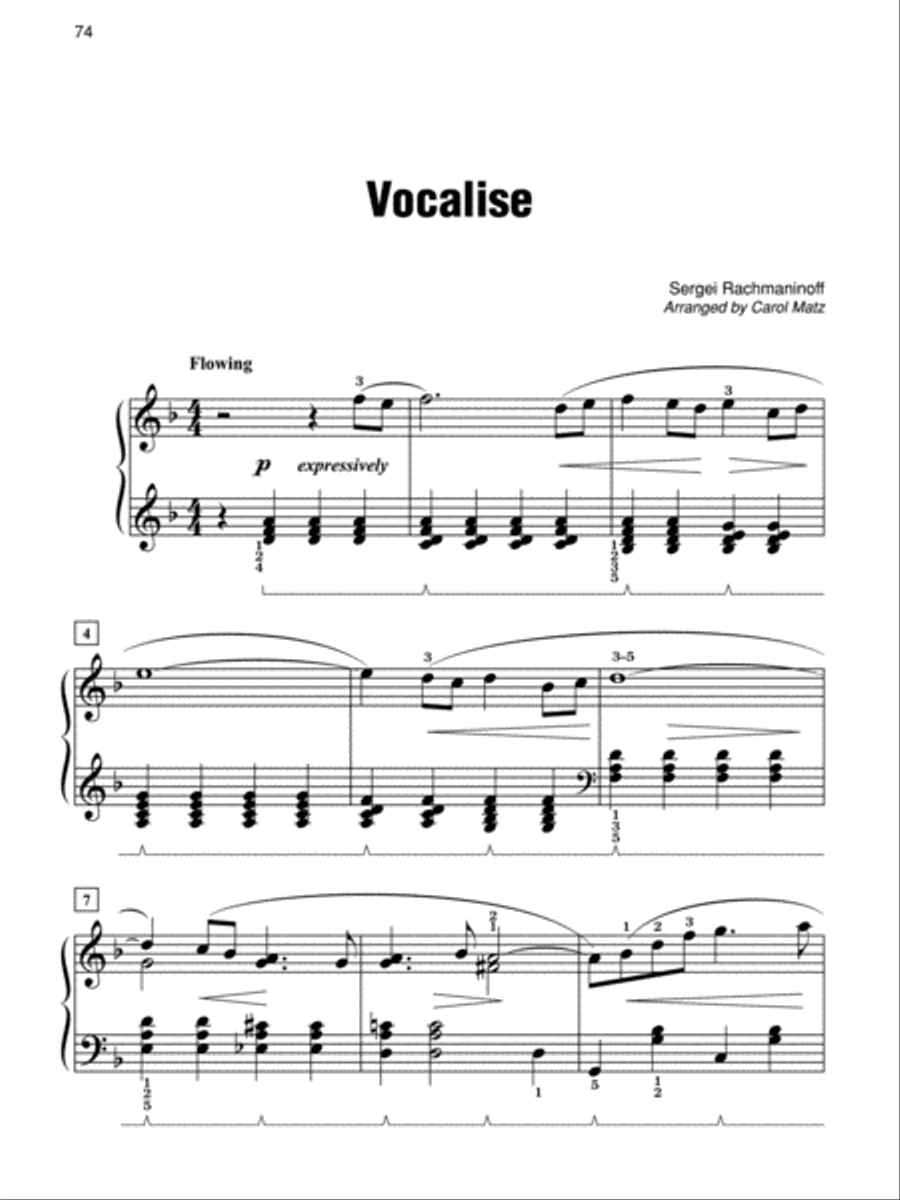 Simply Romantic Era Easy Piano scores gallery preview page 4