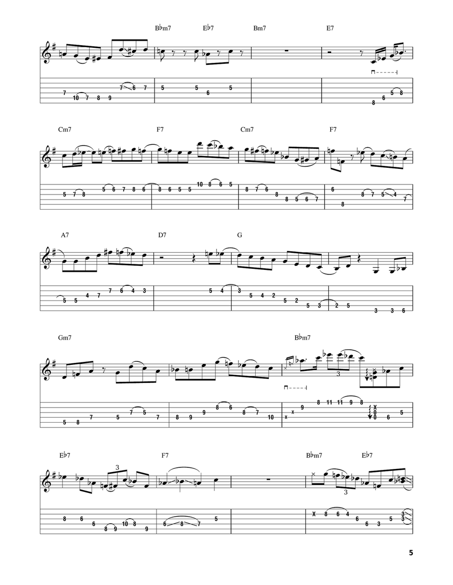 Mahoney's 11 Ohms Mahoney's 11 Ohms Electric Guitar scores gallery preview page 5