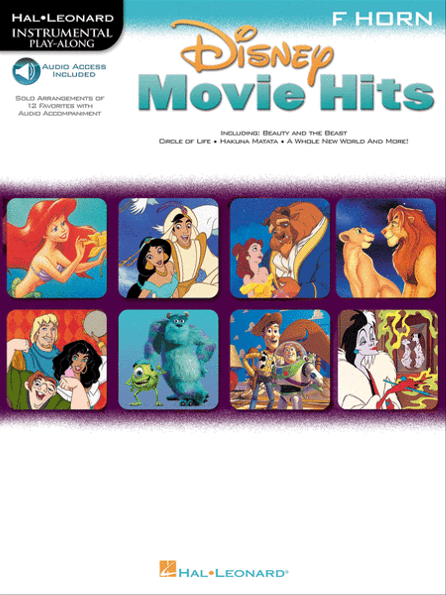 Disney Movie Hits for French Horn Collection / Songbook scores gallery preview page 1