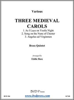 Book cover for 3 Medieval Carols