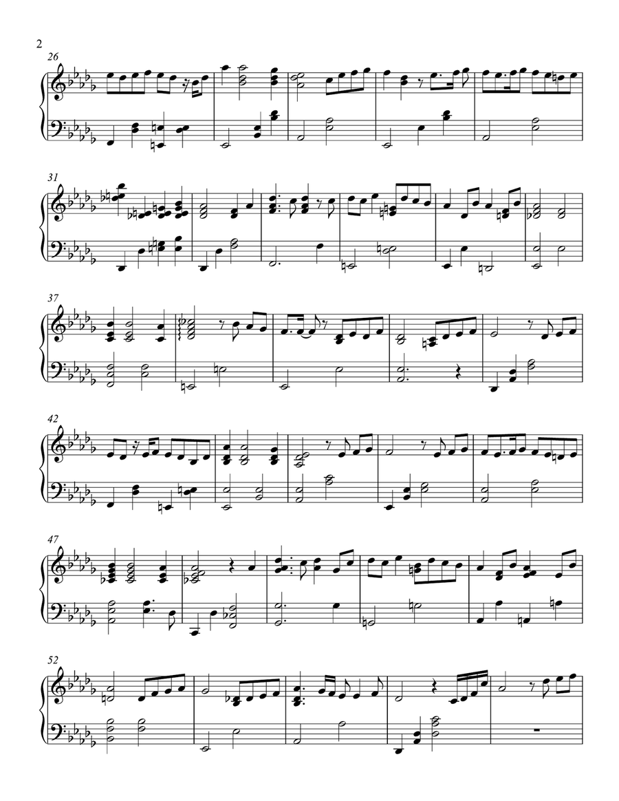 Regent's Park Regent's Park Piano Solo scores gallery preview page 2