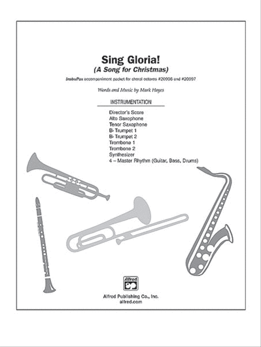 Sing Gloria! (A Song for Christmas) Choir scores gallery preview page 1