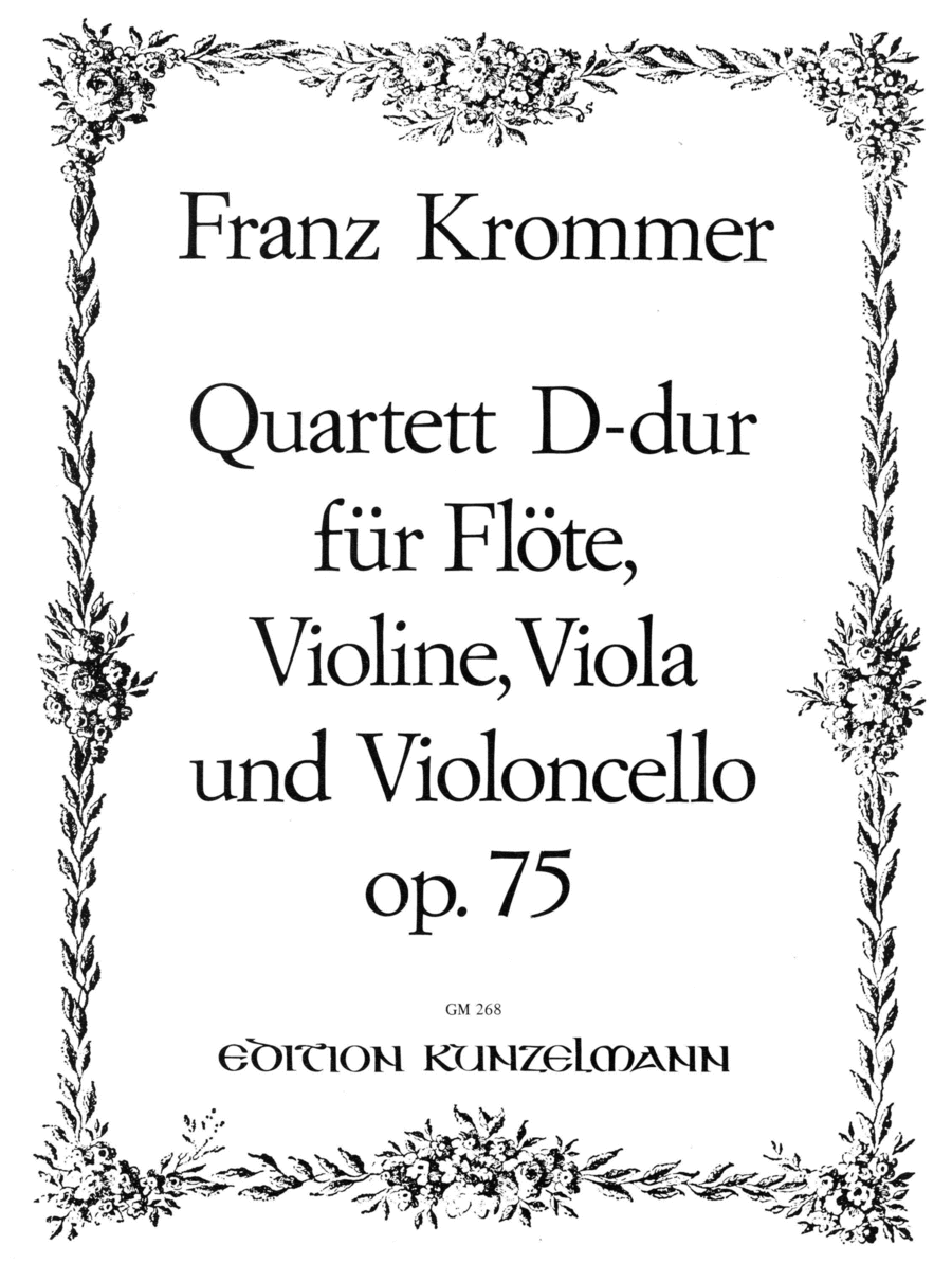 Quartet Flute scores gallery preview page 1