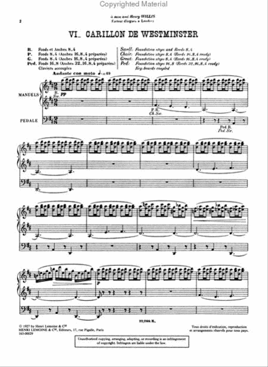 Carillon De Westminster Chamber Music scores gallery preview page 2