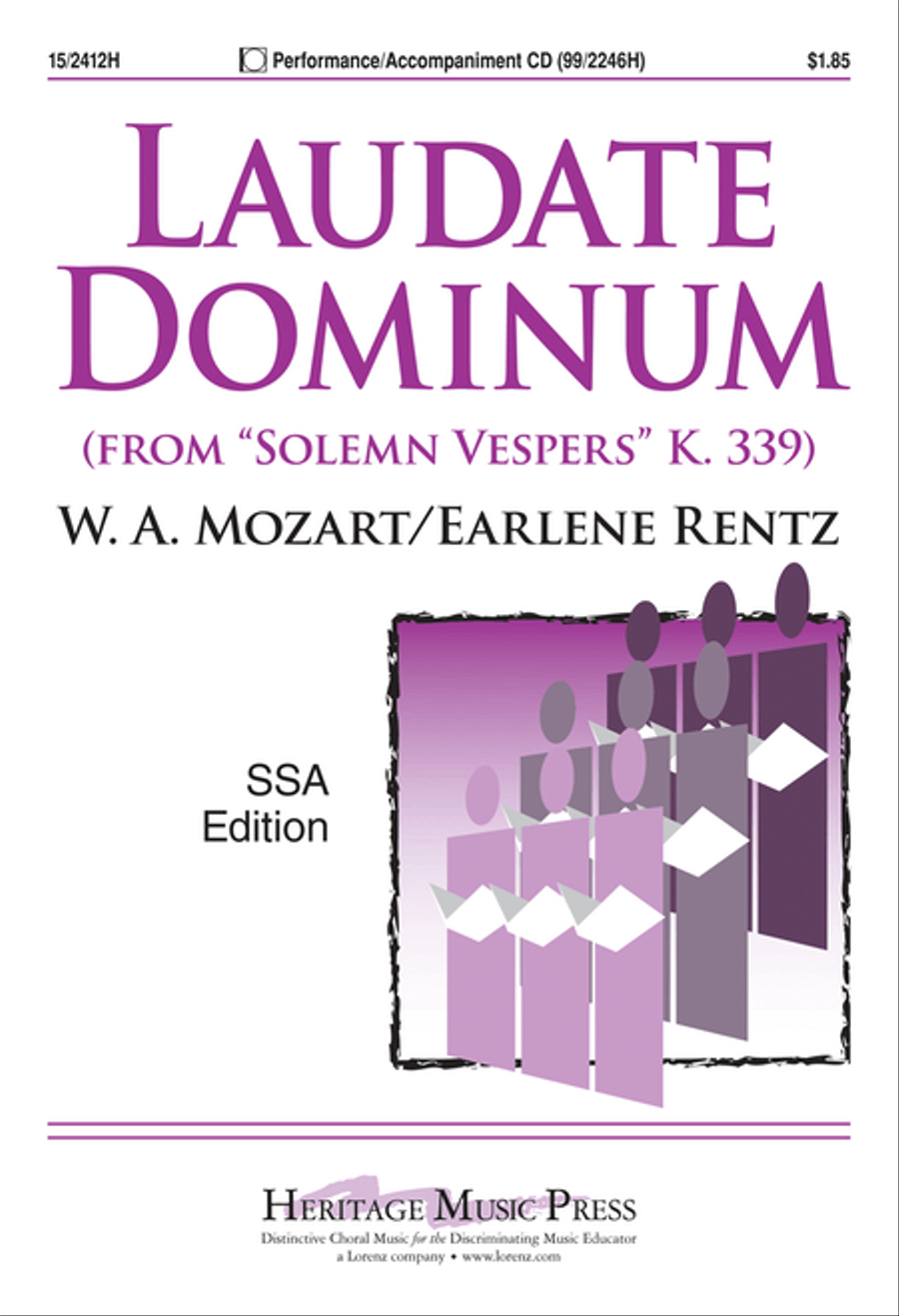 Laudate Dominum SSA scores gallery preview page 1