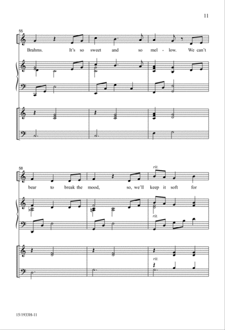 Classical Boomwhackers Unison Choir scores gallery preview page 11