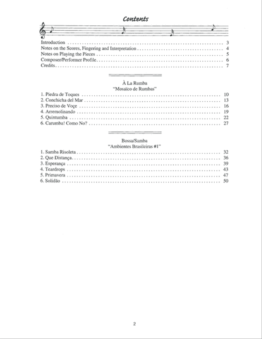Latin American Jazz for Fingerstyle Guitar Acoustic Guitar scores gallery preview page 3