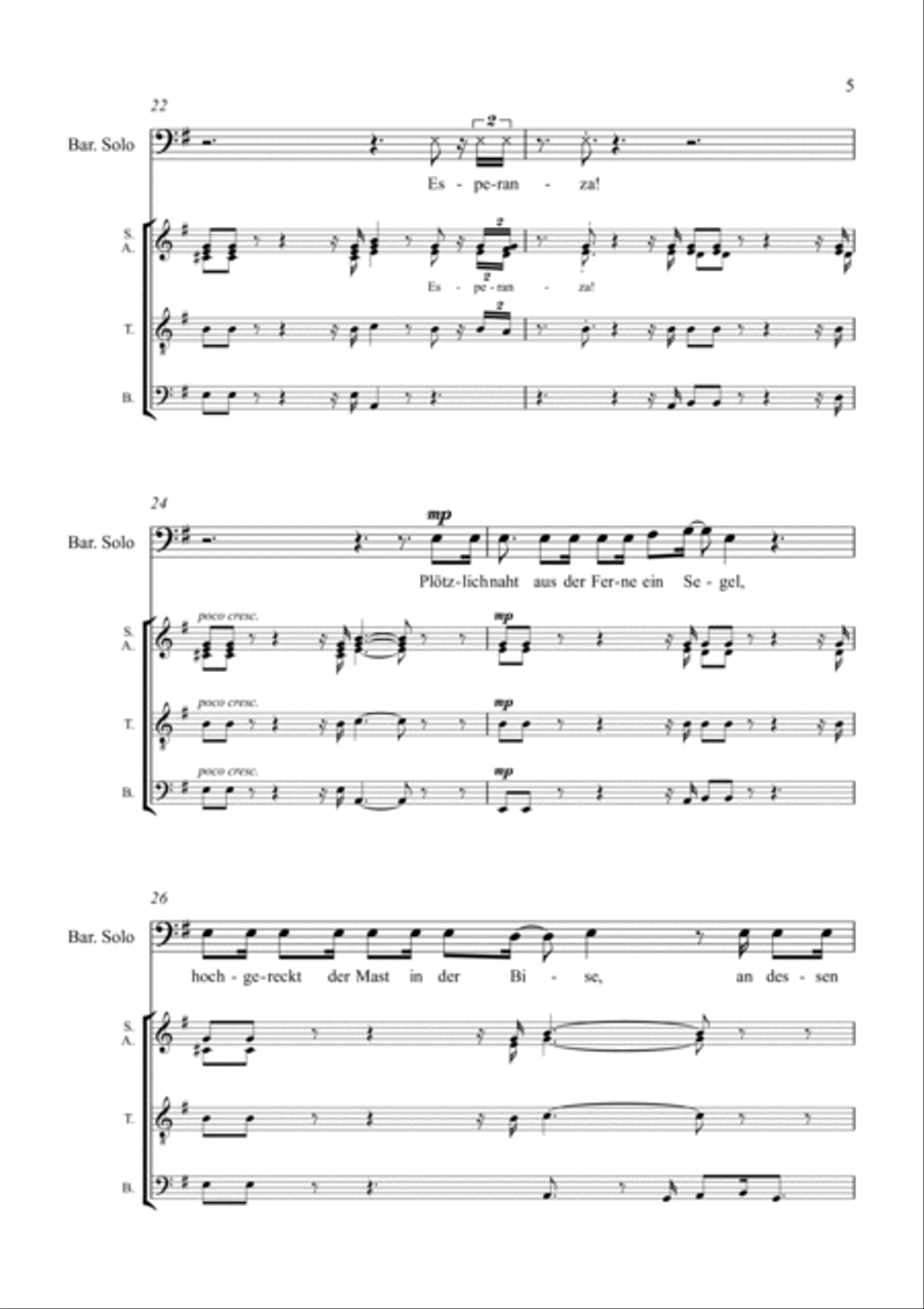 Esperanza Esperanza Choir scores gallery preview page 5