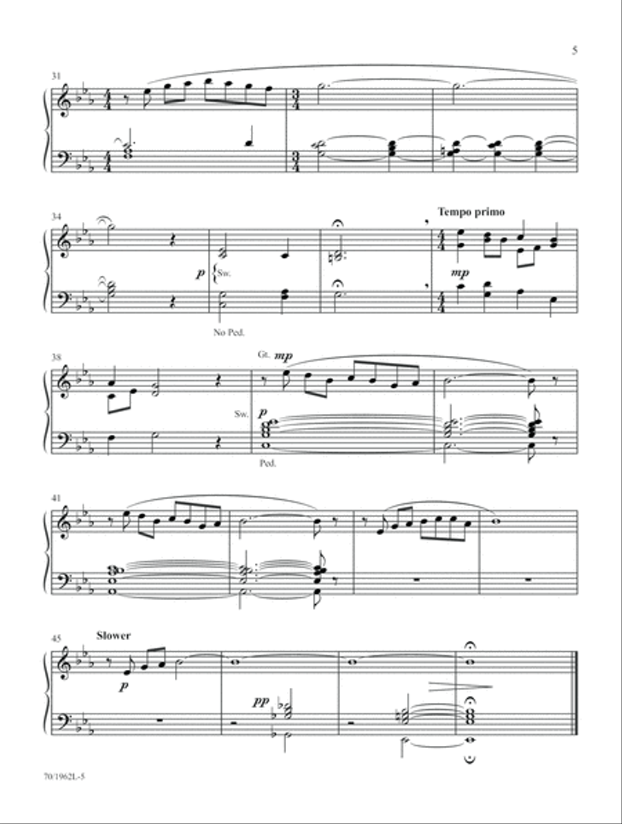 Advent through Easter (Digital Download) Organ scores gallery preview page 5