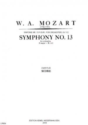 Sinfonie Nr. 13 F-dur