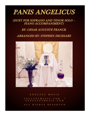 Book cover for Panis Angelicus (Duet for Soprano and Tenor Solo - Piano Accompaniment)