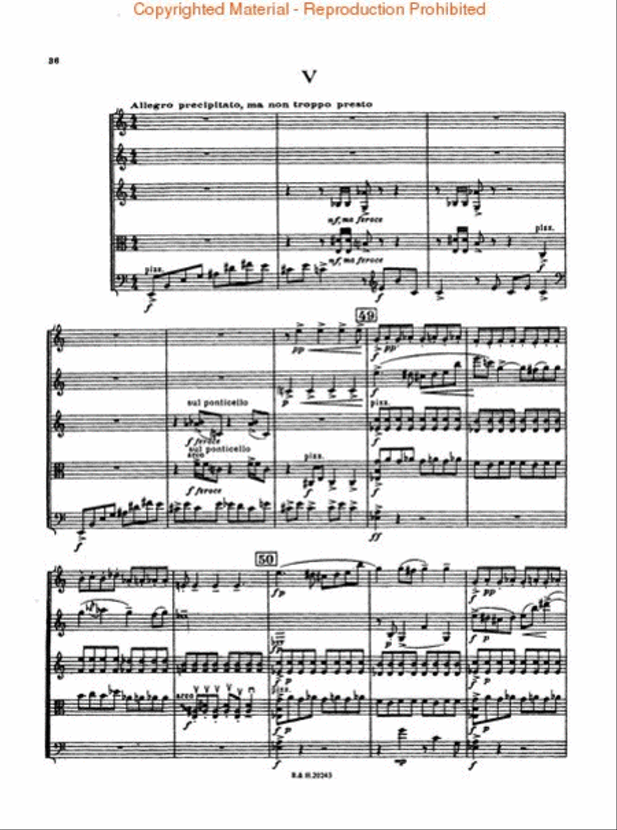 Quintet in G minor, Op. 39 Clarinet scores gallery preview page 4