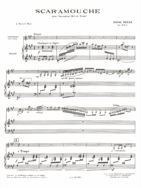 Scaramouche Op. 53, No. 2