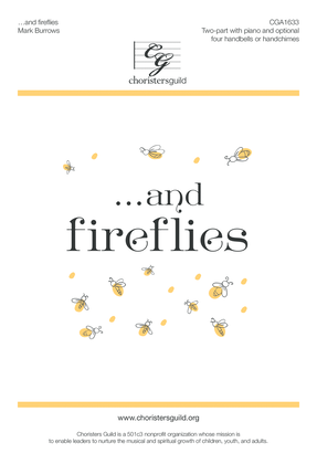 Book cover for …and fireflies