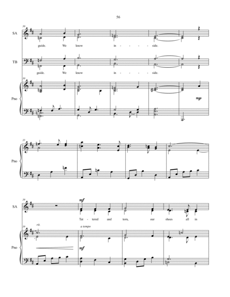 Into the Wind, sacred music for SATB choir image number null