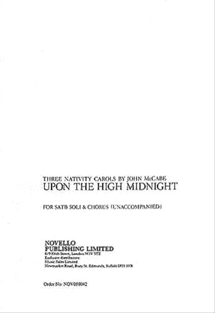 Upon the High Midnight 4-Part scores gallery preview page 1