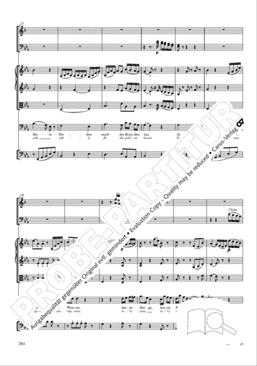The Creation (Die Schopfung) 4-Part scores gallery preview page 304