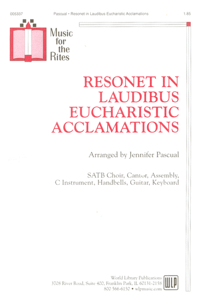 Resonet in Laudibus Eucharistic Acclamations image number null