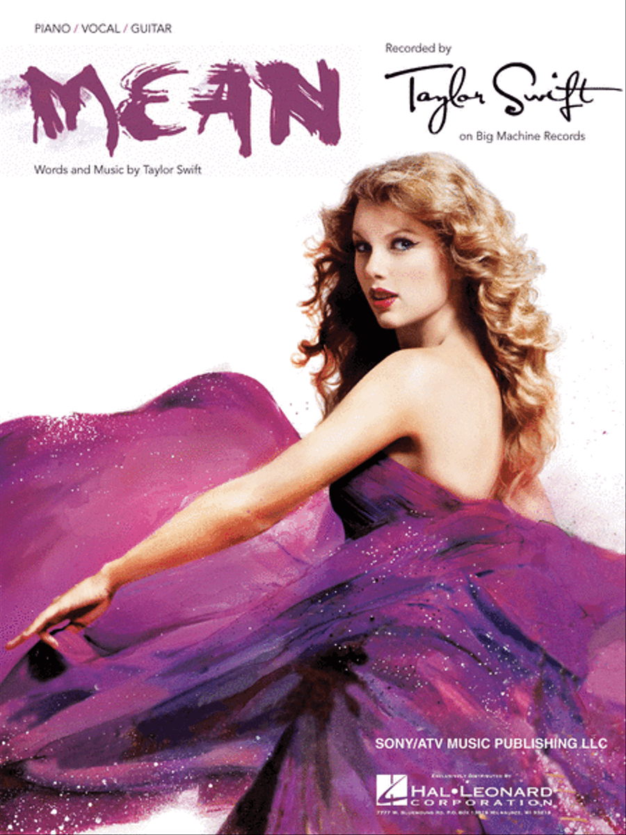 Mean Mean Piano, Vocal, Guitar scores gallery preview page 1