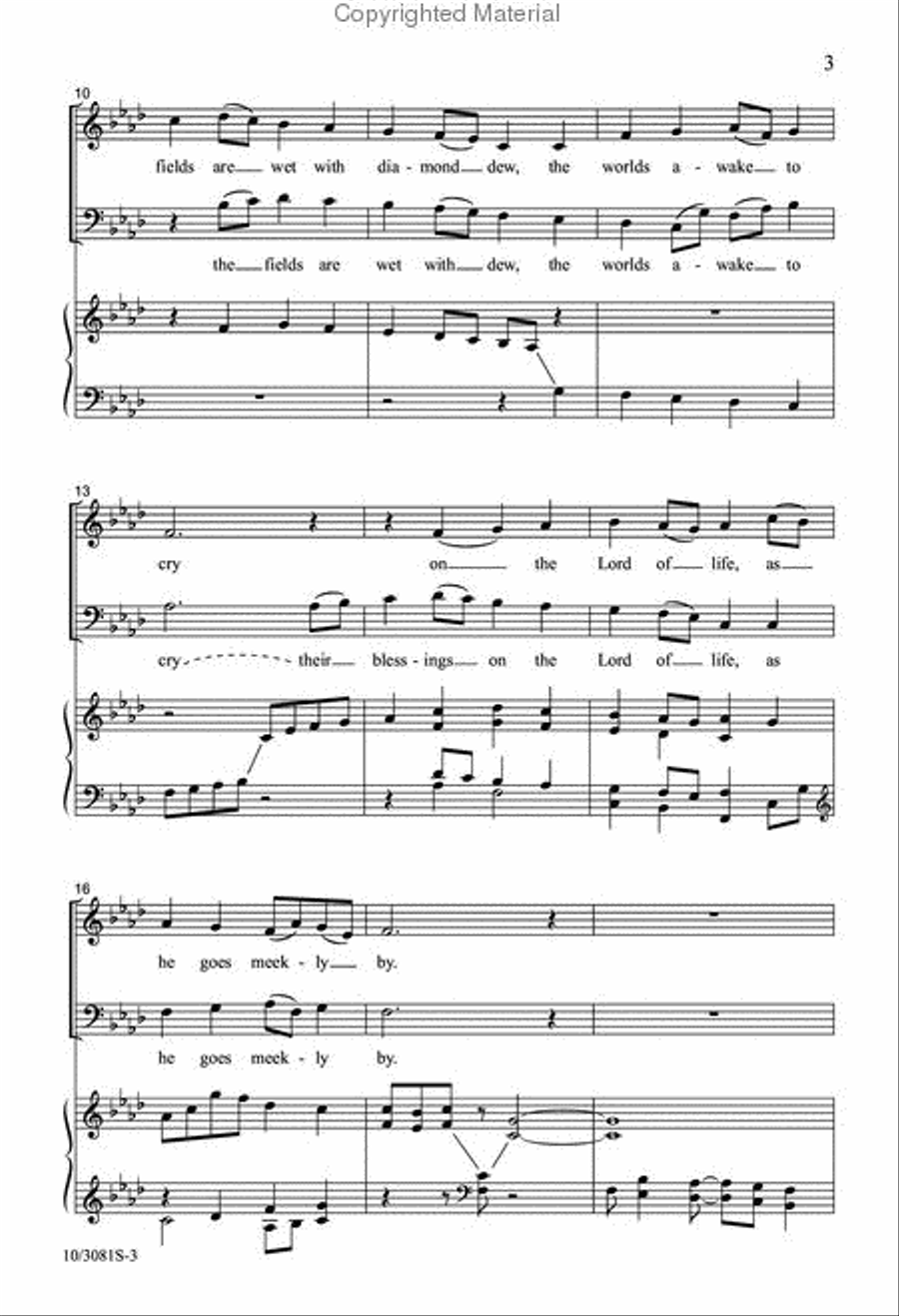 Awake, Awake to Love and Work 2-Part scores gallery preview page 3