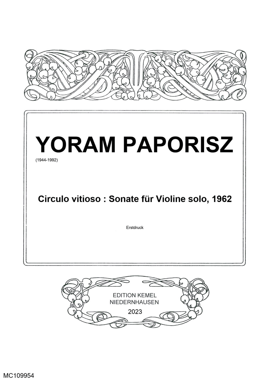 Circulo vitioso Circulo vitioso Violin Solo scores gallery preview page 1
