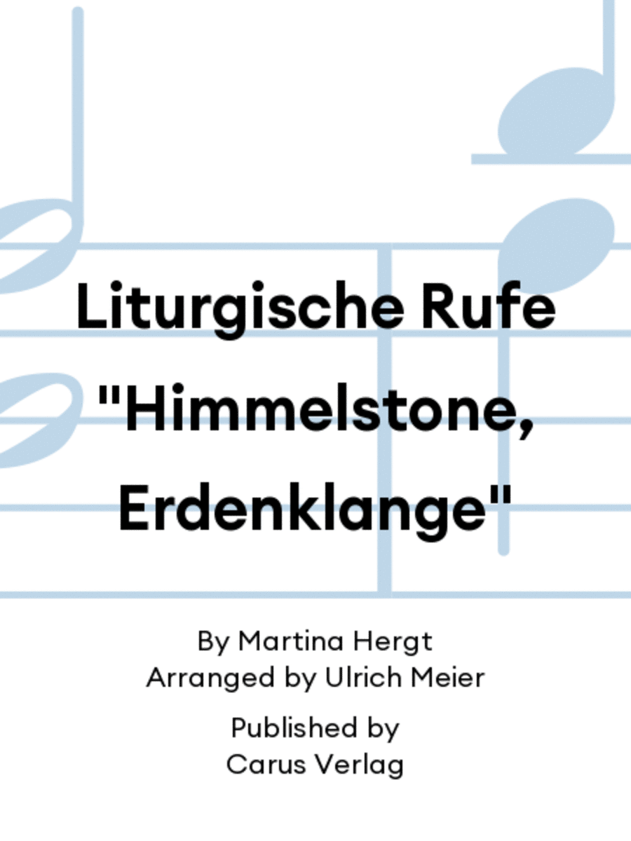 Liturgische Rufe 