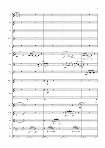 Carson Cooman: Symphony No. 3, “Ave Maris Stella” (2005) for chamber orchestra, full set of parts on