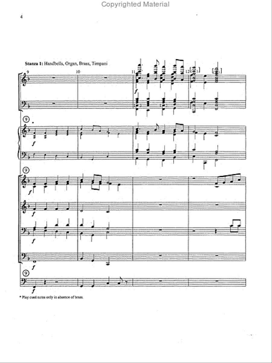 Christ the Lord Is Risen Today (Full Score)