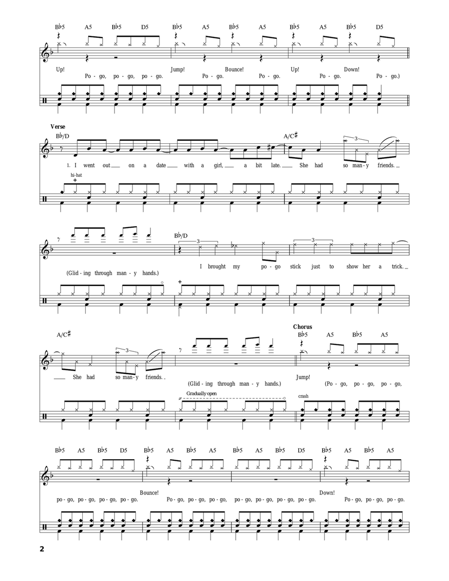 Bounce Drum Set scores gallery preview page 2