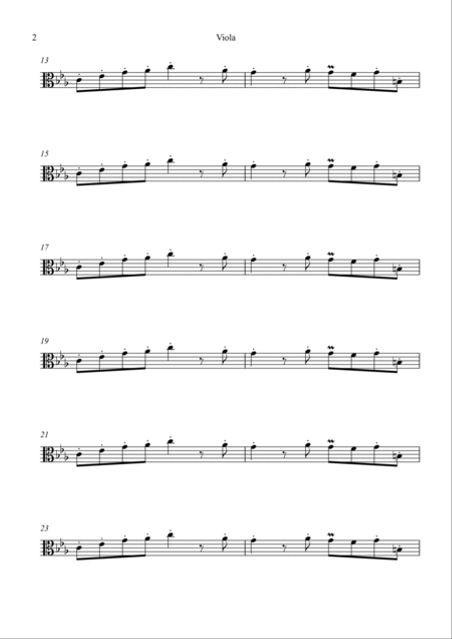 The Real Slim Shady Viola Solo scores gallery preview page 2