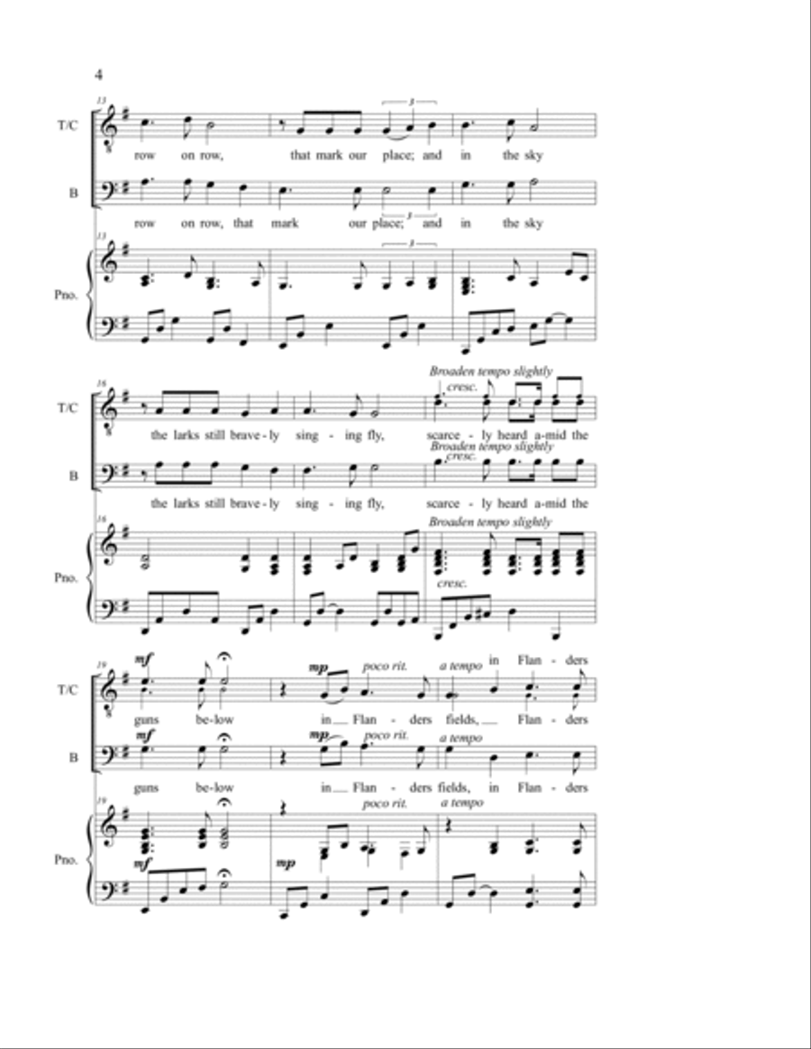 We Shall Not Sleep Choir scores gallery preview page 7