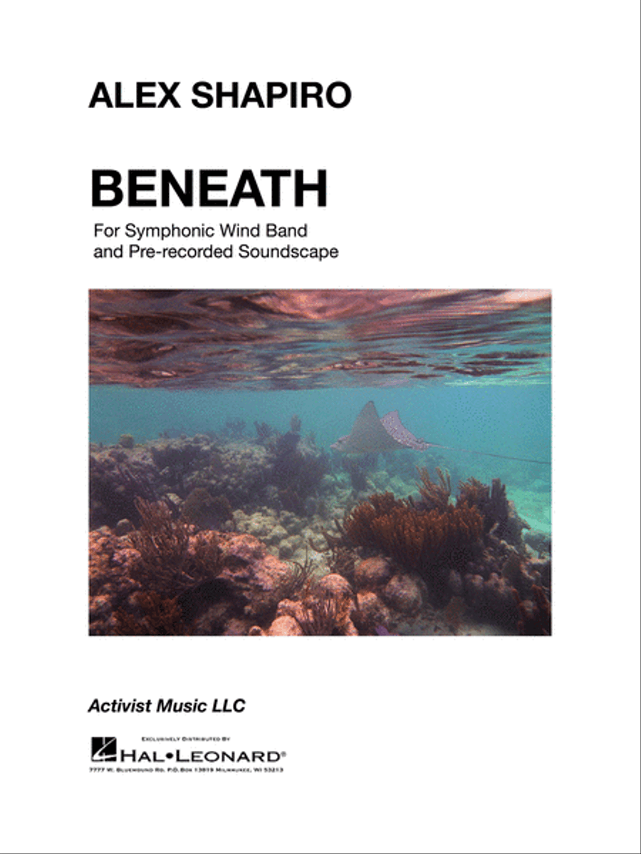 Beneath from Immersion Beneath from Immersion Concert Band scores gallery preview page 1
