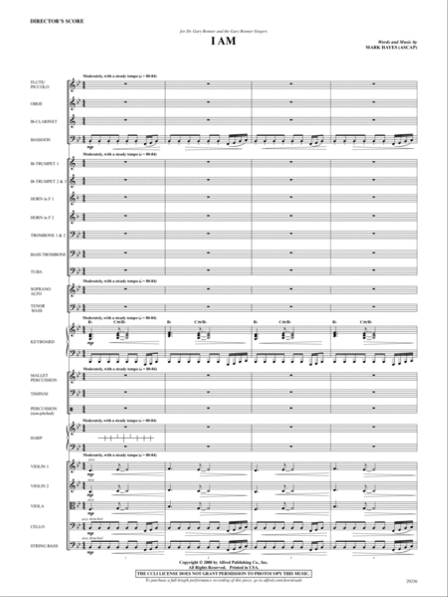 I Am Choir scores gallery preview page 2