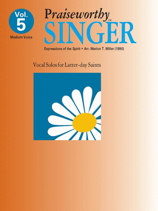 Praiseworthy Singer - Vol. 5 Acc. CD